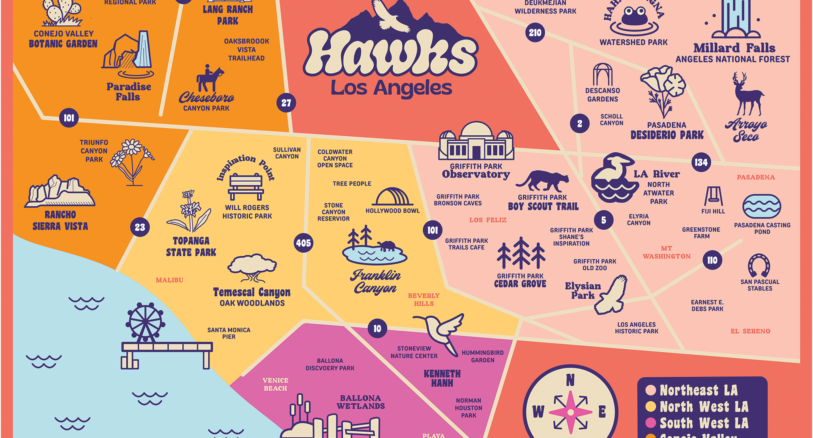 HAWKs LA, Map